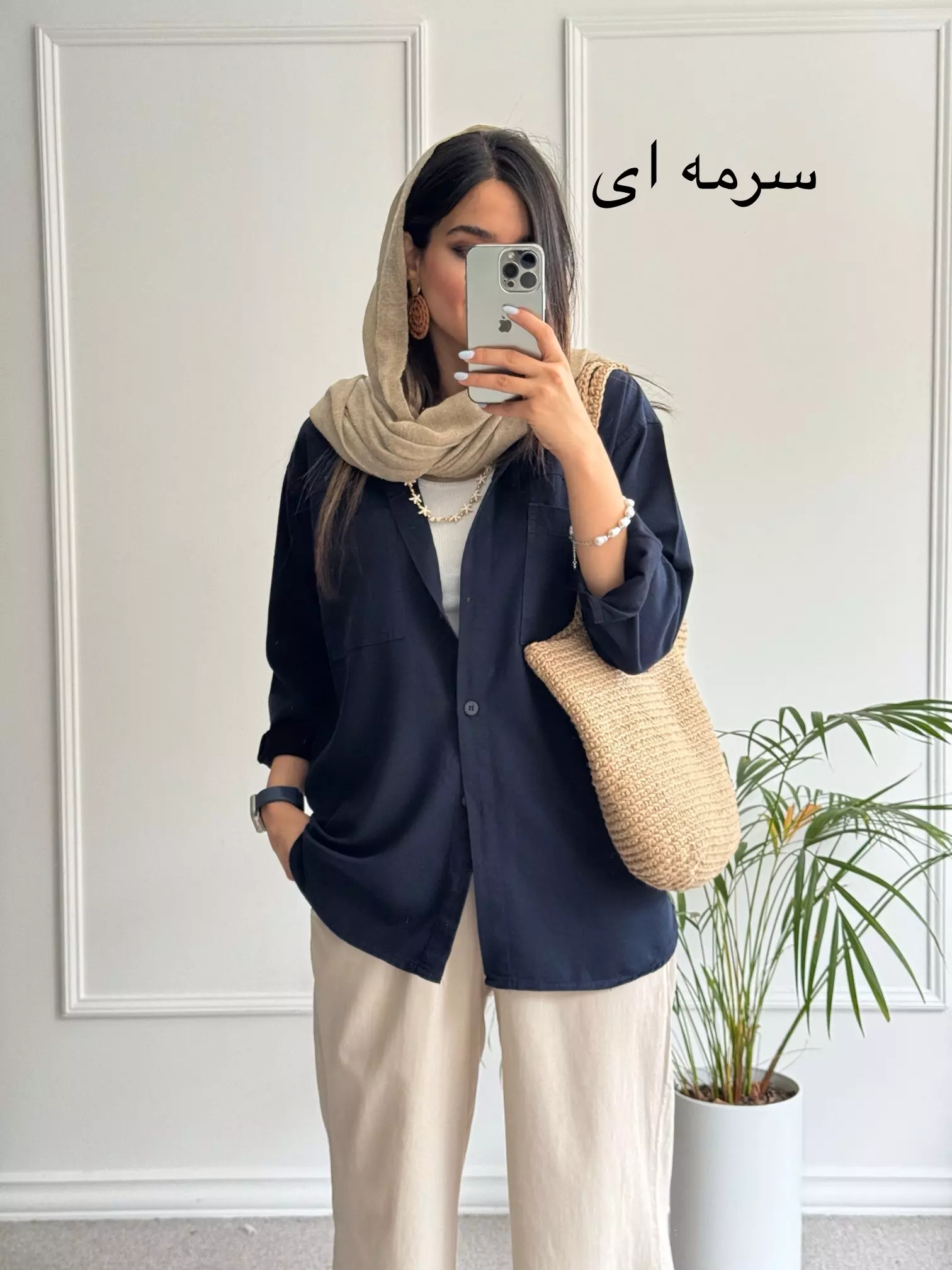 مانتو کتان زارا پلاس بلند ( دارای ایراد جزئی )